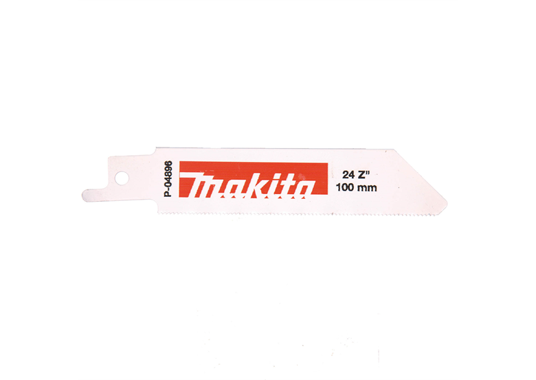 Bimetaal zaagblad voor reciprozagen 100 mm, 24 tanden, 5 stuk Makita p-04896