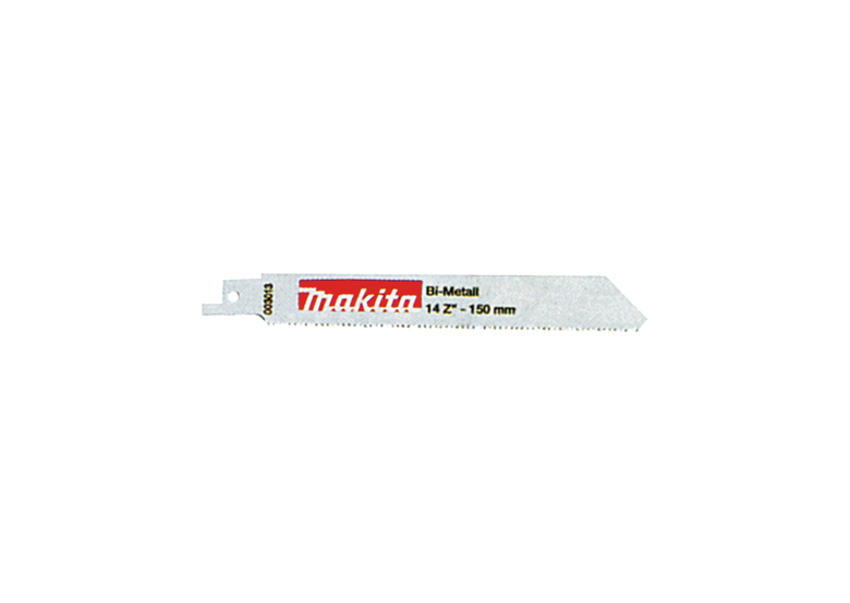 Reciprozaagblad bi-metaal 150 mm, 14 tanden/inch, 5 stuks Makita p-04911