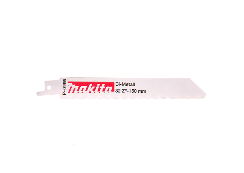 Bimetaal zaagblad voor reciprozagen 150 mm, 32 tanden, 5 stuk Makita p-04955