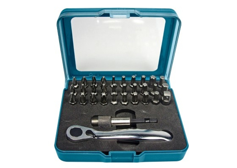 Schroevendraaier bits met ratel 32st. Makita P-79790