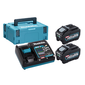 Energie-set Makita XGT 2xBL4050F+DC40RA