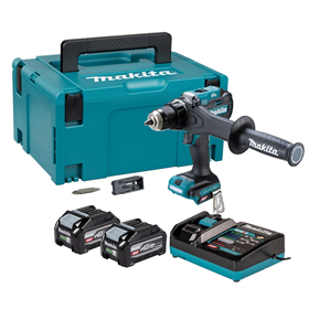 Boor-schroefmachine Makita XGT DF003GU201 2x4.0Ah