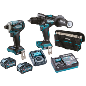 40V elektrisch gereedschapset Makita XGT DK0114G201 2x4.0Ah