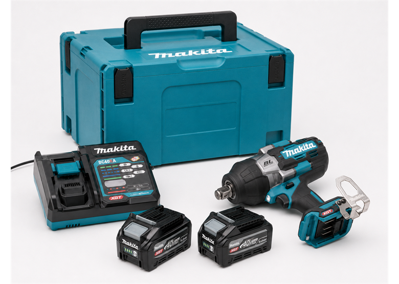 Slagmoersleutel Makita XGT TW001GU201 2x4.0Ah