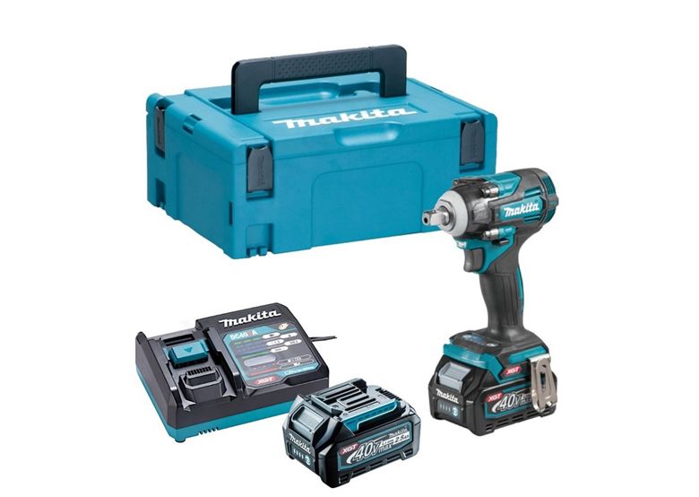 Slagmoersleutel Makita XGT TW005GD201 2x2.5Ah