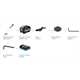 Grastrimmer - accu Makita XGT UR014GT201 2x5,0Ah