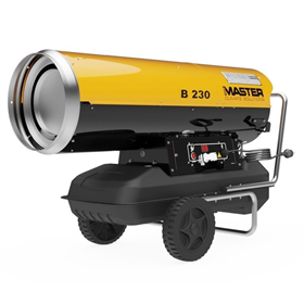 Heteluchtkanon olie 65kW Master B230