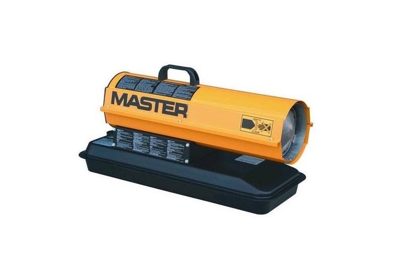 Heater olie meester zonder rook kanaal Master B70CED