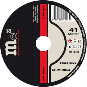 Zaagblad voor aluminium  125x1,0x22mm MC2 9409612500