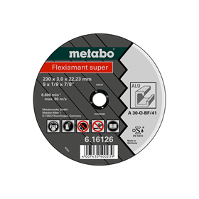 Flexiamant Super 115×2,5×22,2mm  Aluminium, TF 42 Metabo 616751000