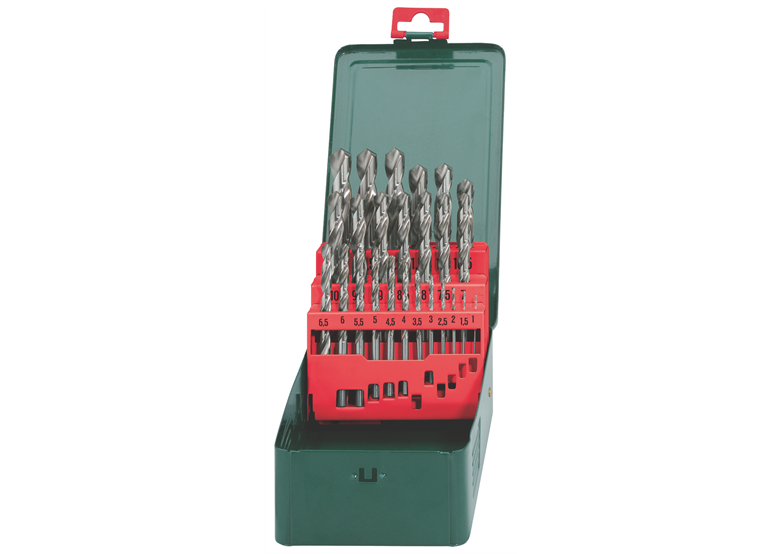 Borenset 25-delige HSS-G Metabo 627154000