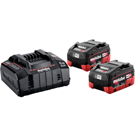 Set 2x accu LiHD 18 V / 5,5 Ah + oplader ASC 145 Metabo 685122000