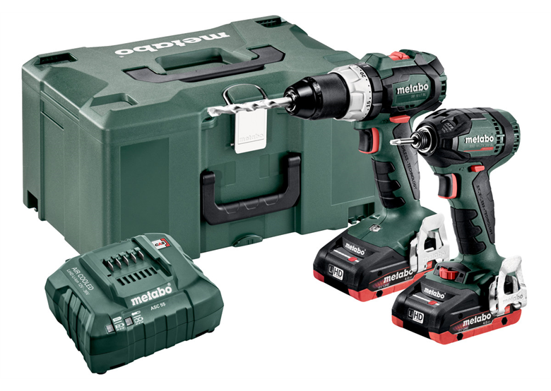 Gereedschap Set 18V Metabo CAS Combo Set 2.1.12 3x4.0Ah