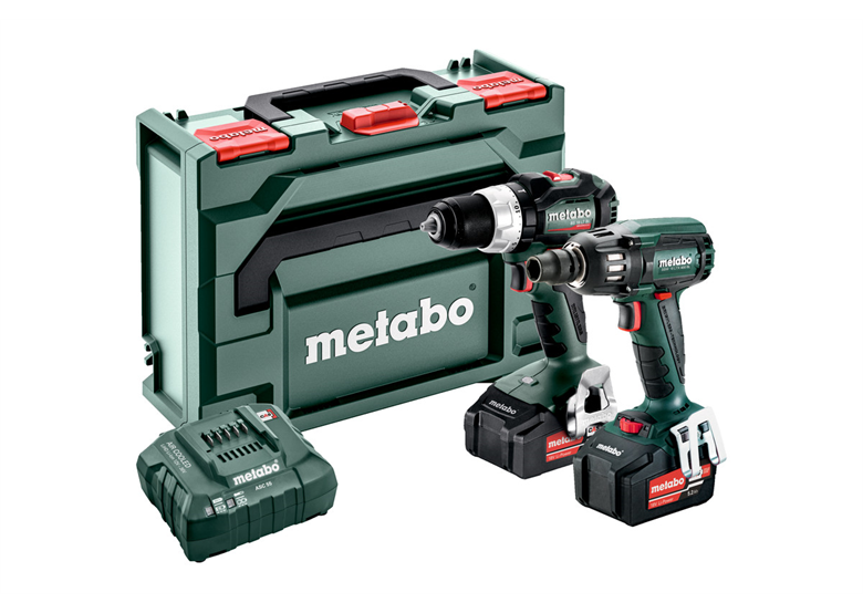 Gereedschap Set 18V Metabo CAS Combo Set 2.1.19 BL 2x5.2Ah