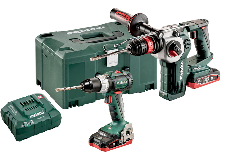 Gereedschap Set 18V Metabo CAS Combo Set 2.3.6 2x3.5Ah