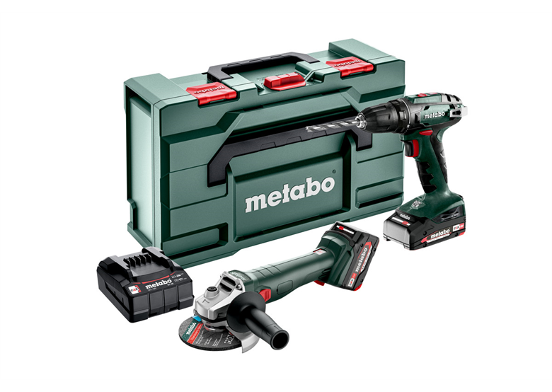 Gereedschap Set 18V Metabo CAS COMBO SET 2.4.3 1x4.0Ah, 1x2.0Ah