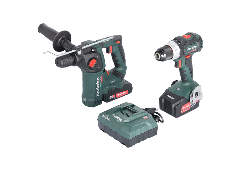 Gereedschap Set 18V Metabo CAS Combo Set 2.5.2 1x4.0Ah, 1x2.0Ah