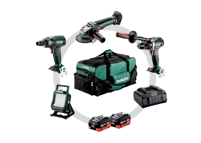 Gereedschap Set 18V Metabo CAS Combo Set 4.3.2 2x10.0Ah