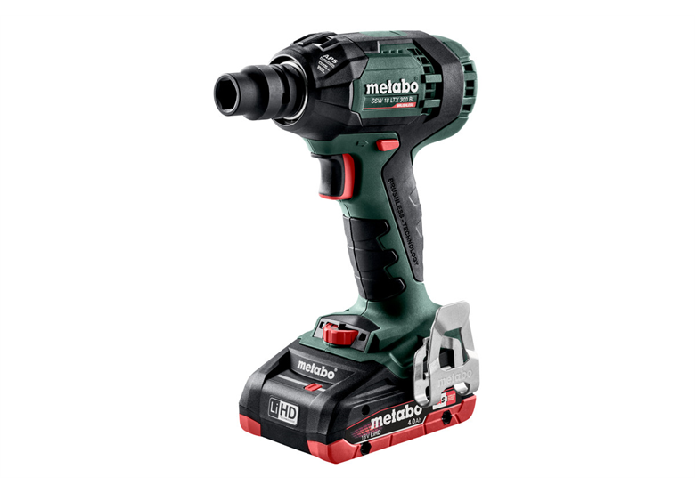 Accu-slagschroevendraaier Metabo CAS SSW 18 LTX 300 BL 2x4.0Ah