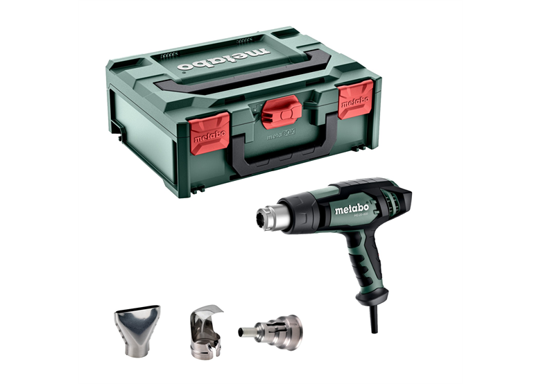 Heteluchtpistool in koffer metaBOX Metabo HG 20-600