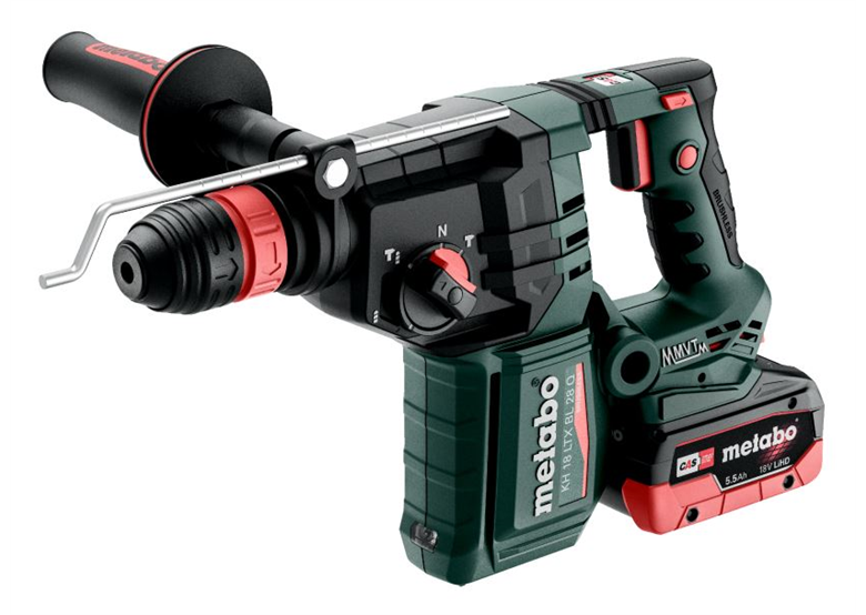 Combihamer SDS-Plus Metabo KH 18 LTX BL 28 Q 2x5.5Ah