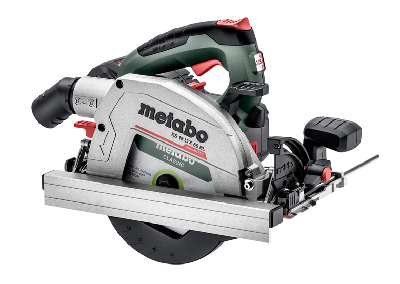 Cirkelzaag Metabo KS 18 LTX 66 BL 2x8.0Ah
