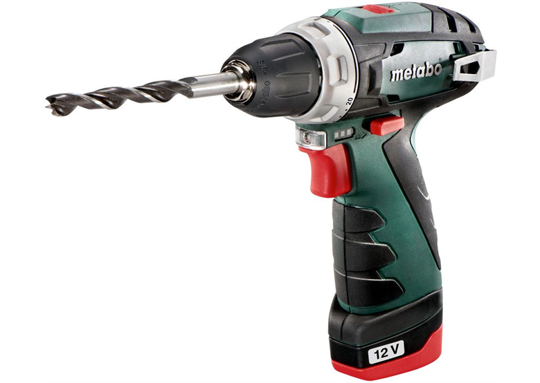 Boor-schroefmachine Metabo PowerMaxx BS 2x2.0Ah