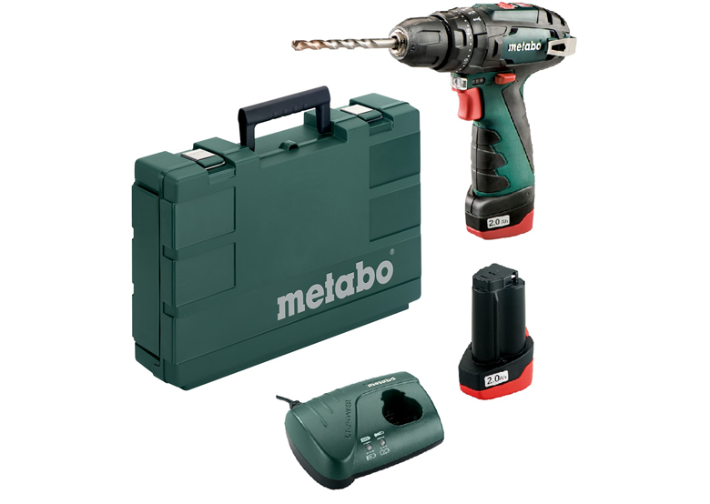 Klopboormachine/schroevendraaier 10,8V Metabo PowerMaxx SB Basic