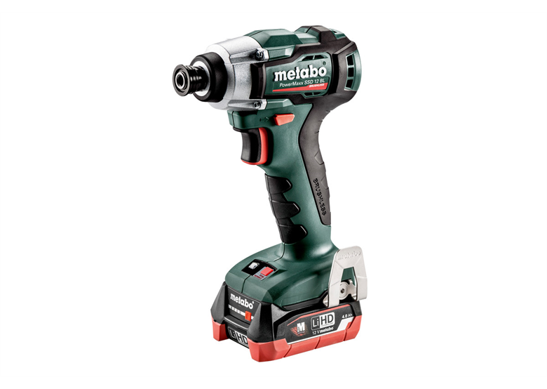 Slagschroevendraaier Metabo PowerMaxx SSD 12 BL 2x4.0Ah