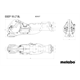 Reciprozaag Metabo SSEP 18 LT BL (carcass) + metaBOX 165 L