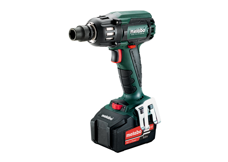 Slagmoersleutel Metabo SSW 18 LTX 400 BL 2x5.2Ah