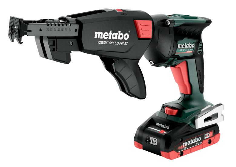 Gipsschroefmachine Metabo TBS 18 LTX BL 5000 2x4.0Ah