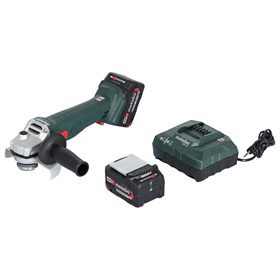Haakse slijper Metabo W 18 L 9-125 Quick 2x5.2Ah