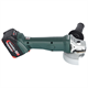 Haakse slijper Metabo W 18 L 9-125 Quick 2x5.2Ah
