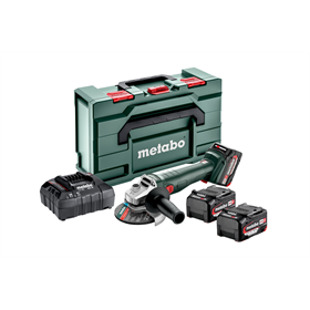 Haakse slijper Metabo W 18 L 9-125 Quick 3x4.0Ah
