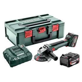 Haakse slijper Metabo W 18 LT BL 11-125 2x4.0Ah