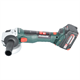 Haakse slijper Metabo W 18 LT BL 11-125 2x4.0Ah