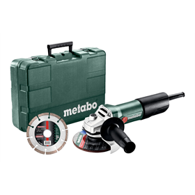 Haakse slijper Metabo W 850-125 Set