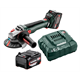 Haakse slijper Metabo WB 18 LT BL 11-125 Quick 2x5.2Ah