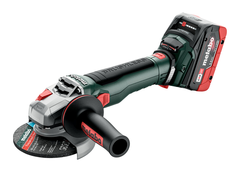 Haakse slijper Metabo WB 18 LT BL 11-125 Quick 2x5.5Ah