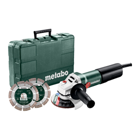 Haakse slijper Metabo WQ 1100-125 Set