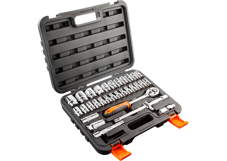 Dopsleutels 32st., 1/2" CrV Neo 08-662