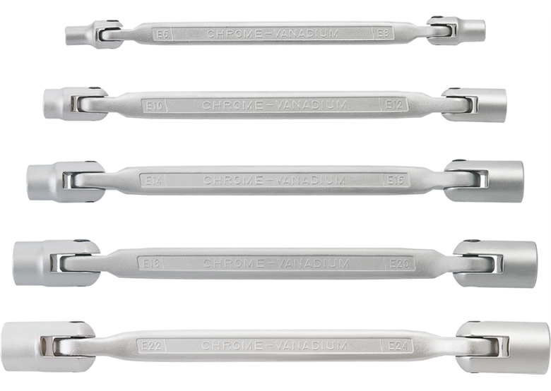 Kniesleutelset, E6-E24, 5dlg Neo 09-117