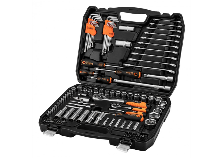 Gereedschap Set 1/2", 1/4", 150-delig Neo 10-210