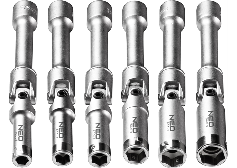 Doppenset voor gloei bougies 6 dlg Neo 11-160