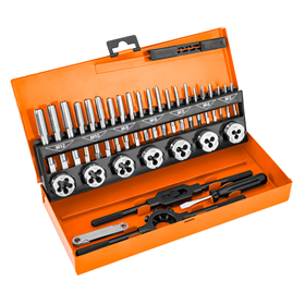 Tappen en draadsnijtappen M3-M12, set van 32 st. HSS in koffer Neo 12-915