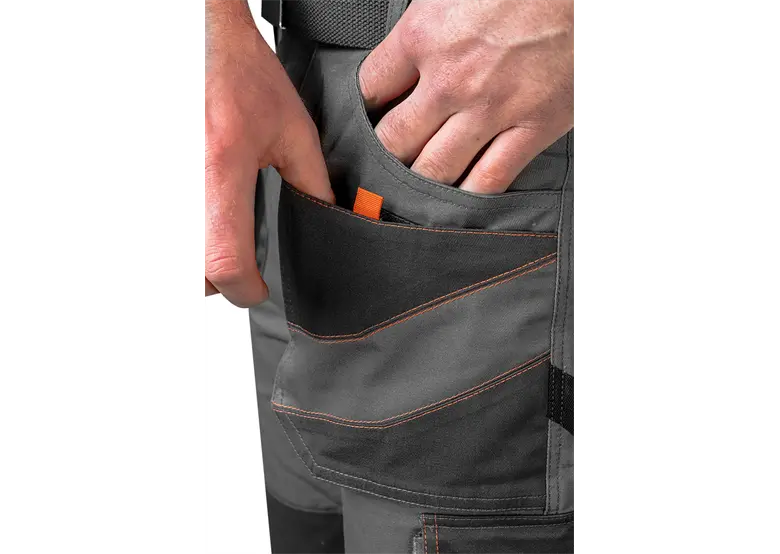 Korte werkbroek,100% katoen, maat M Neo 81-331-M