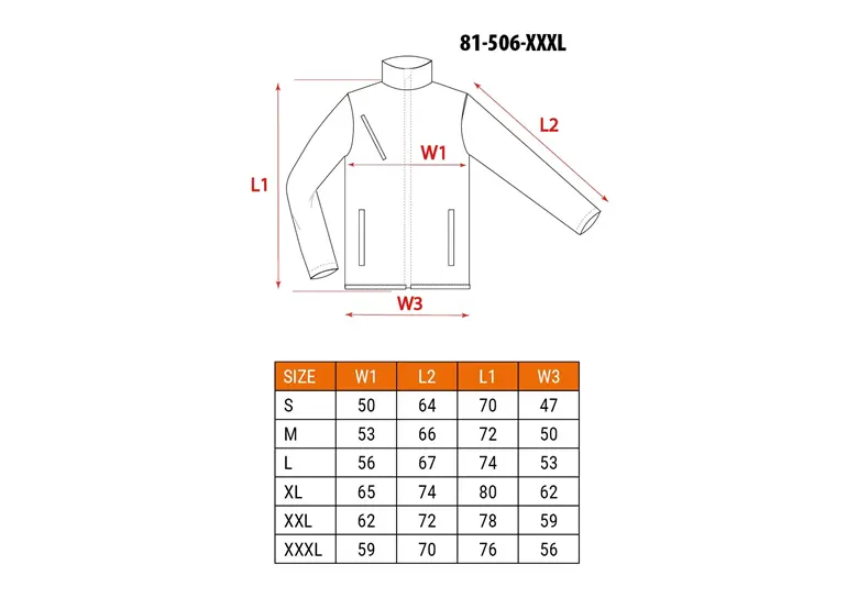 Fleecesweater met verstevigingen Neo 81-506