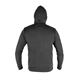 COMFORT sweatshirt met ritssluiting en capuchon, grijs Neo 81-514-M