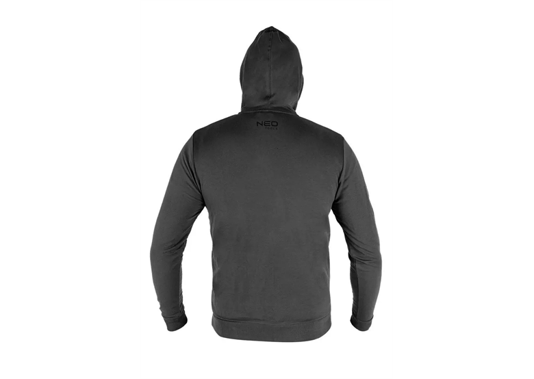 COMFORT sweatshirt met ritssluiting en capuchon, grijs Neo 81-514-XXL